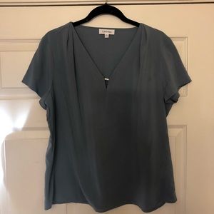 Blue Calvin Klein Blouse